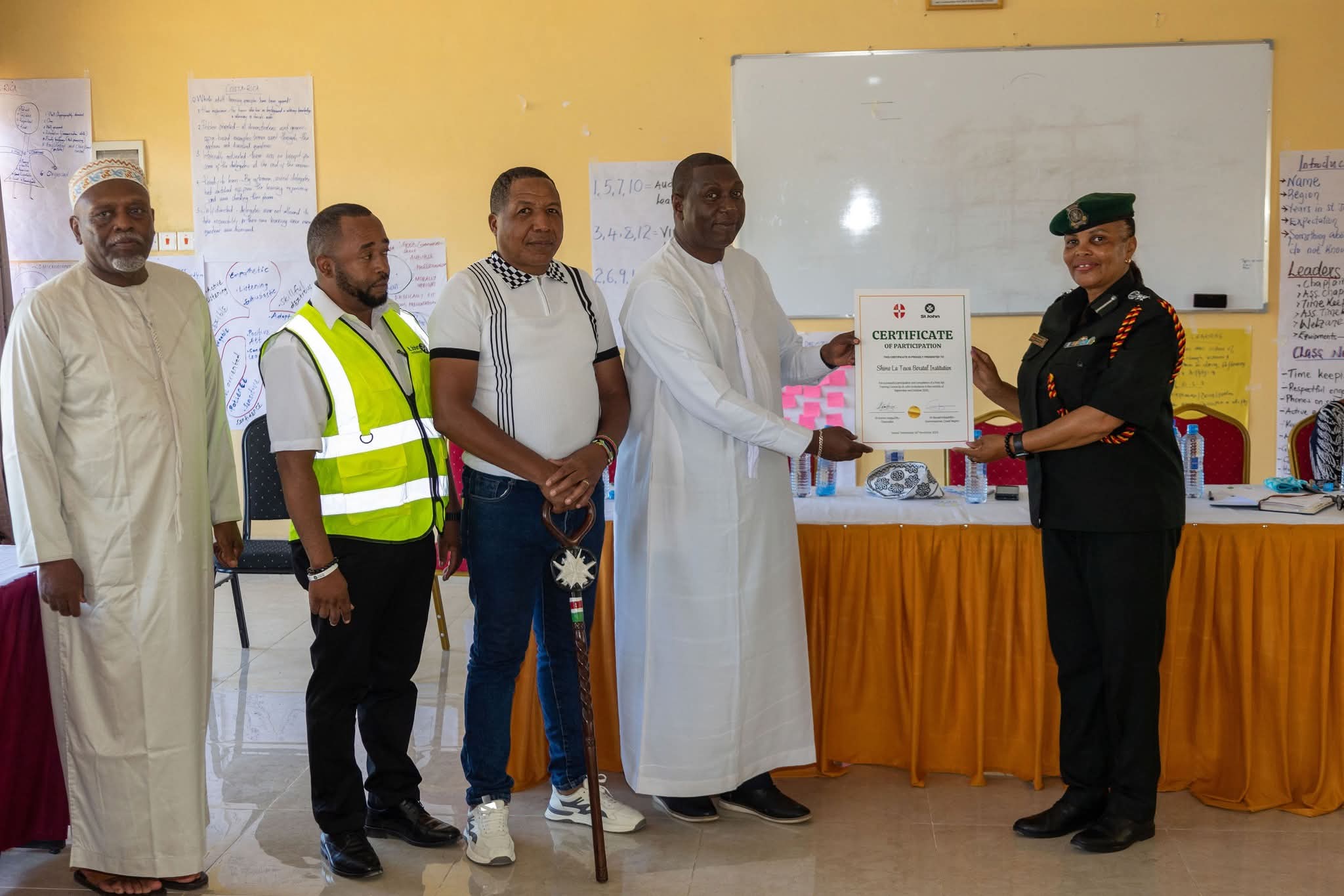 St John's Ambulance First Aid Training